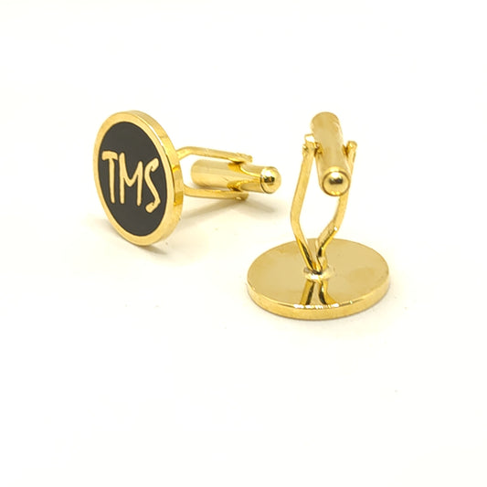 TMS Initial Monogram Cufflinks