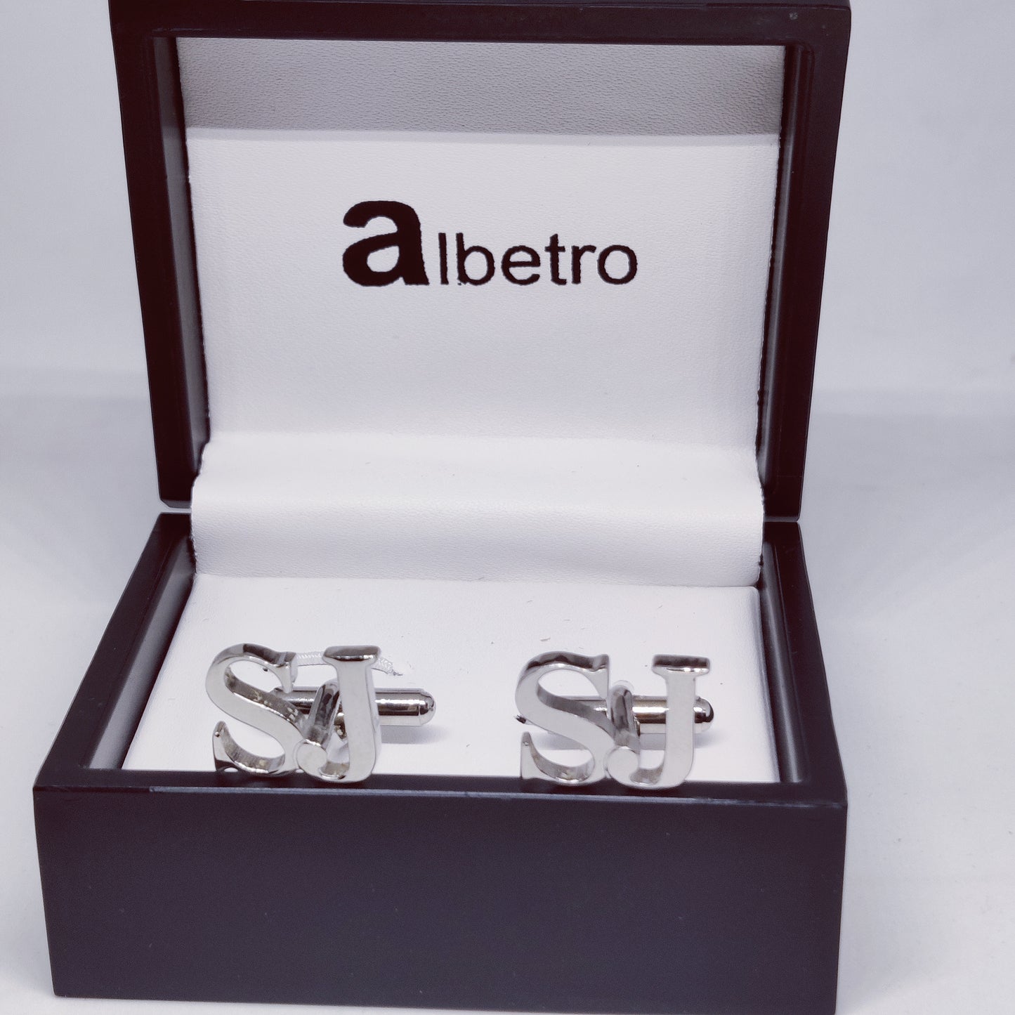 SJ Double Initial Cufflinks