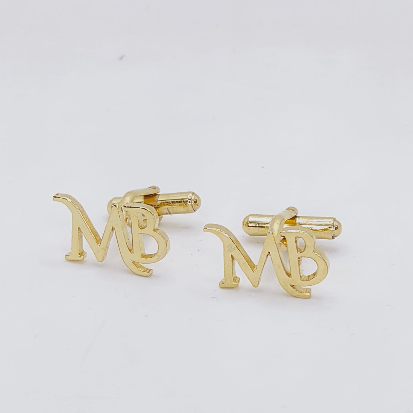 MB Double Initial Cufflinks