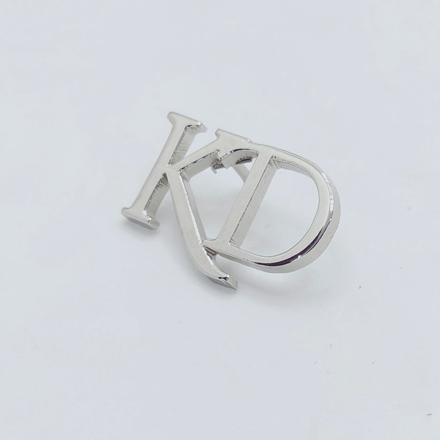 KD Double Initial Lapel Pin