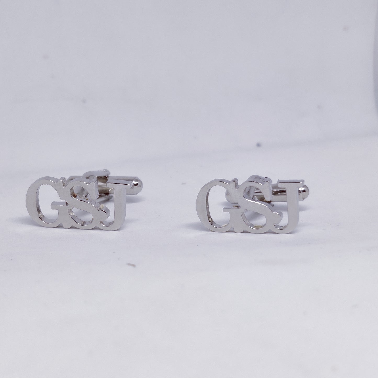 GSJ Triple initial cufflinks
