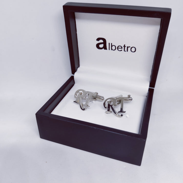 RT Double Initial Cufflinks