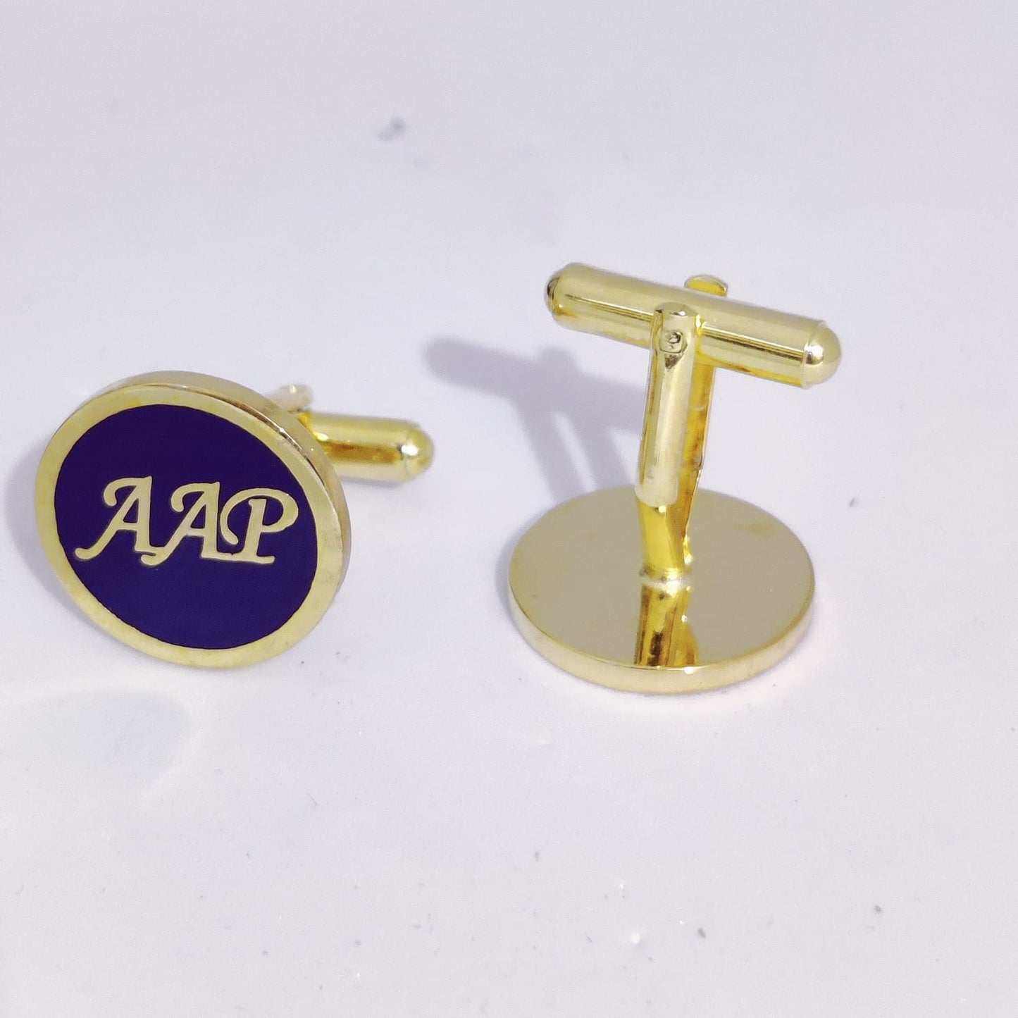 AAP Initial Monogram Cufflinks