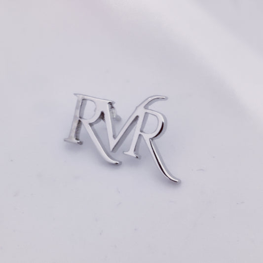 RVR Triple Initials lapel pin