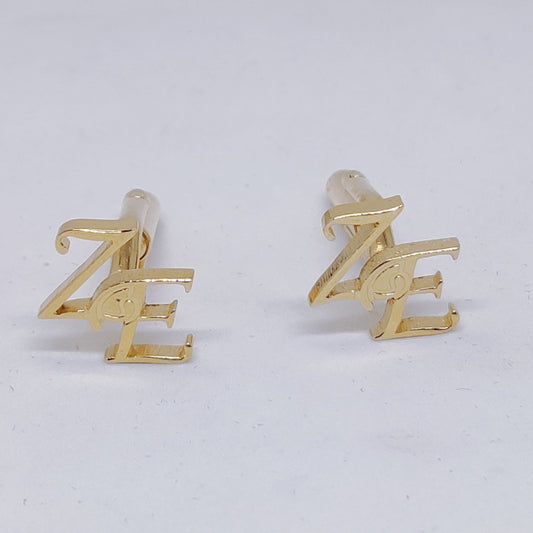 ZE double initial cufflinks