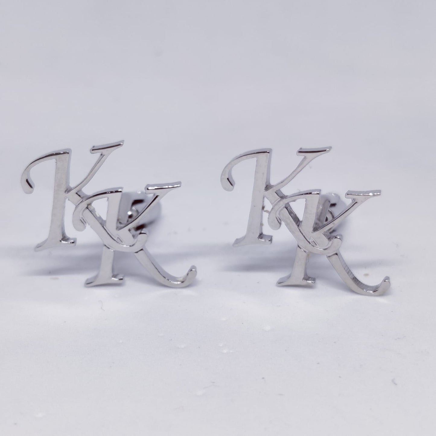 KK Double Initial Cufflinks