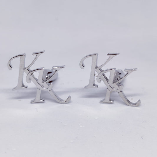 KK Double Initial Cufflinks