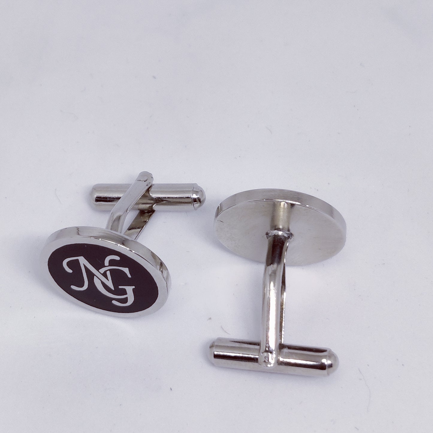 NG initial monogram cufflinks