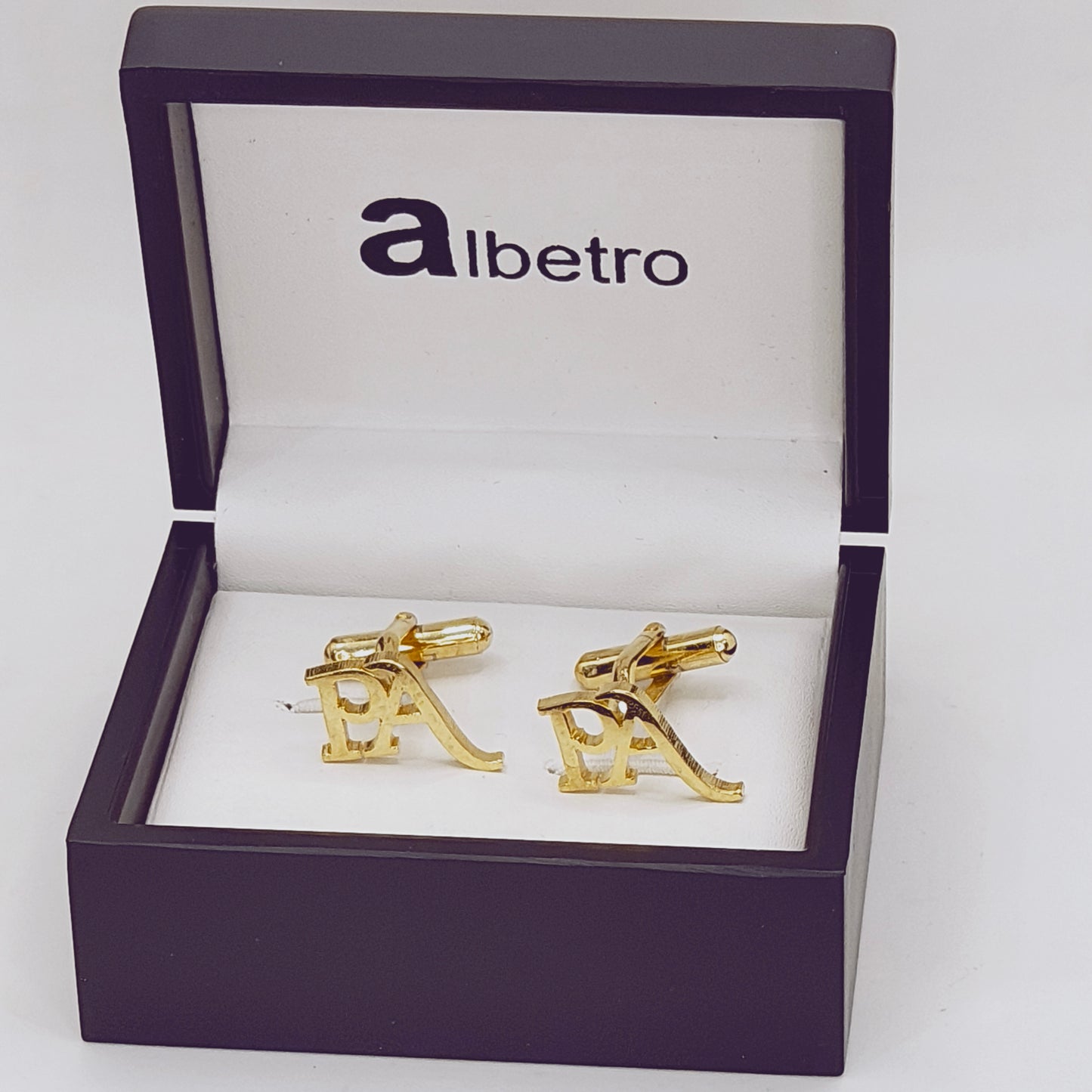 PA Double Initial Cufflinks