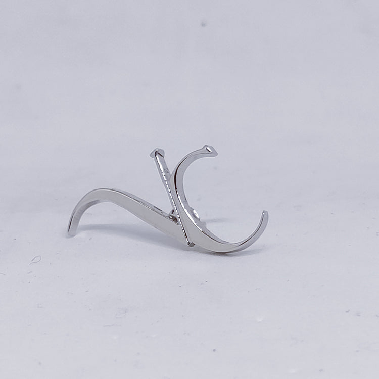 VC Double Initial Lapel Pin