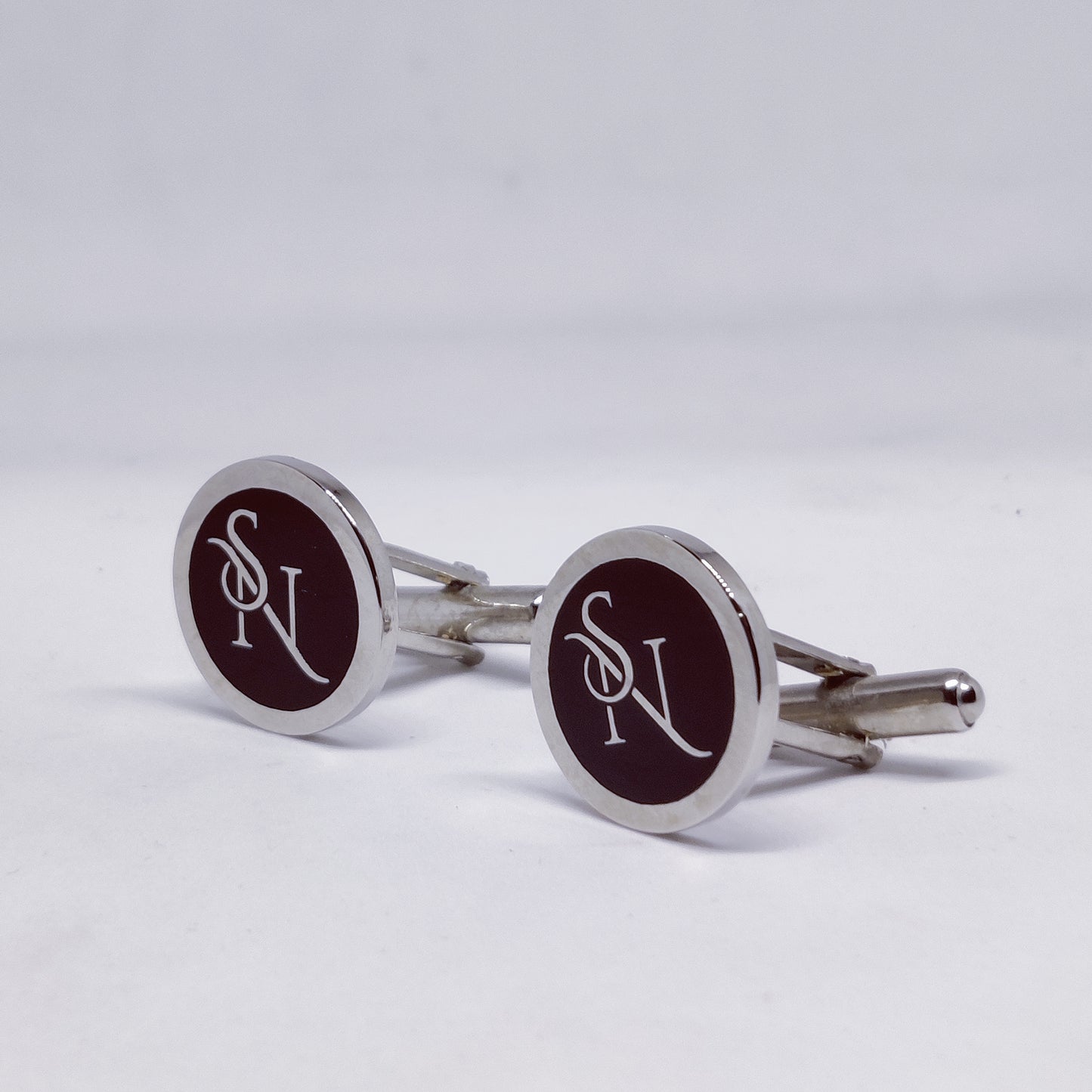 NS Initial Monogram Cufflinks