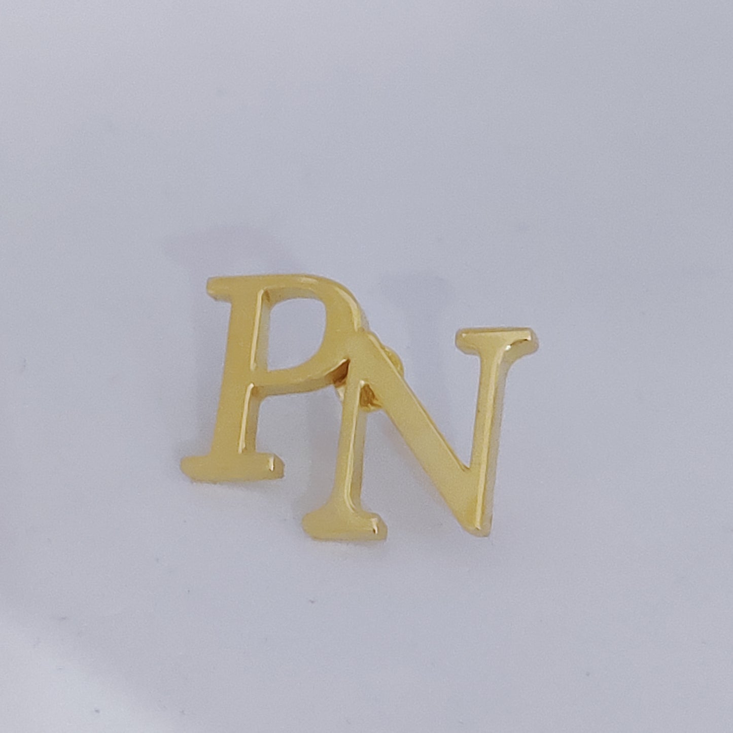 PN Double Initial Lapel Pin