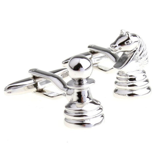 Pawn & Knight Cufflinks - SHOPWITHSTYLE