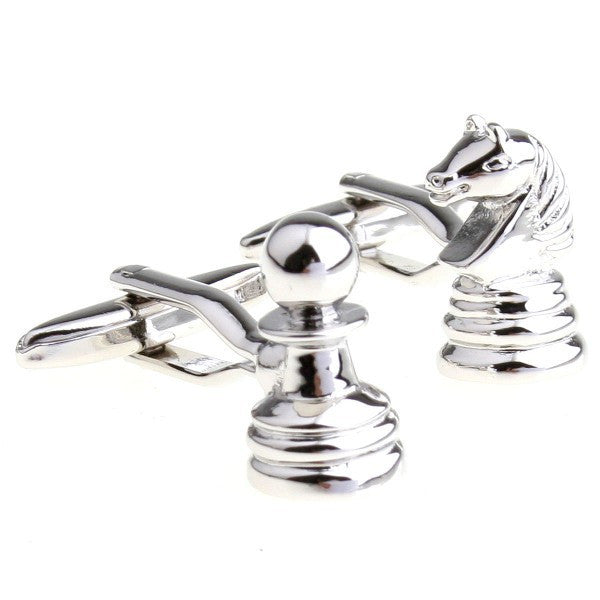 Pawn & Knight Cufflinks - SHOPWITHSTYLE
