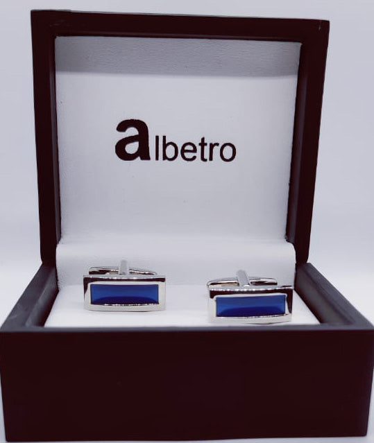 Blue Opal Cufflinks
