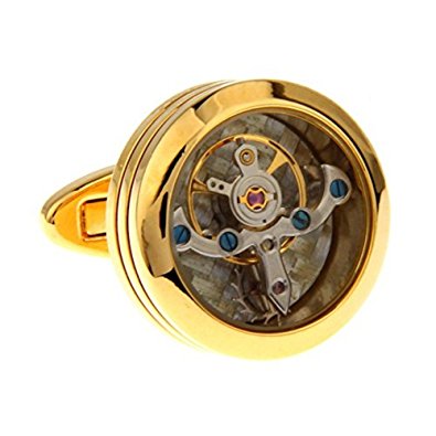 Watch Mechanism Cufflinks - SHOPWITHSTYLE