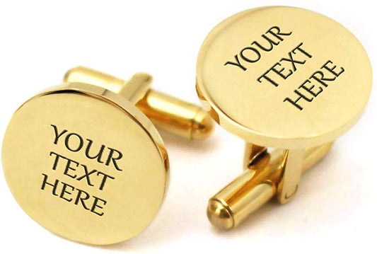 Personalized Custom Engraved Cufflinks