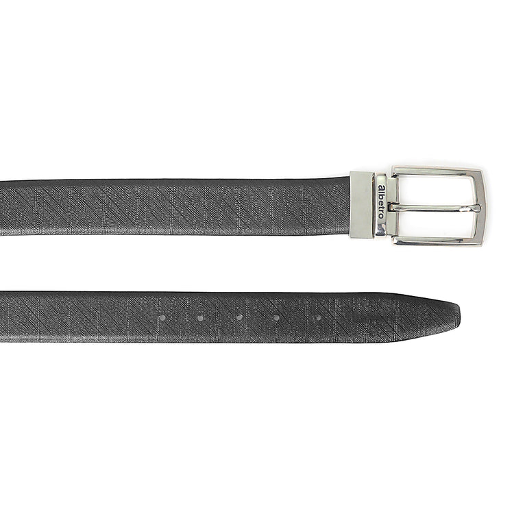 Reversible Textured Leather Belt