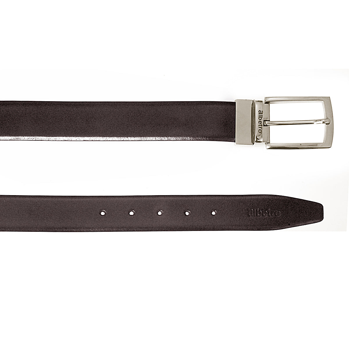 Reversible Smooth Leather Dress Belt