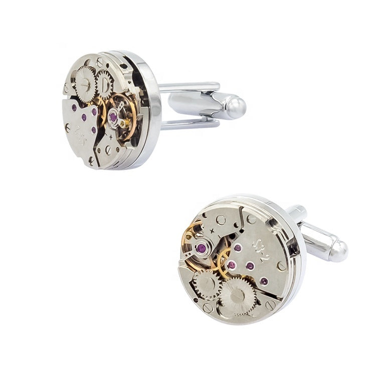 Watch Mechanism Cufflinks - SHOPWITHSTYLE