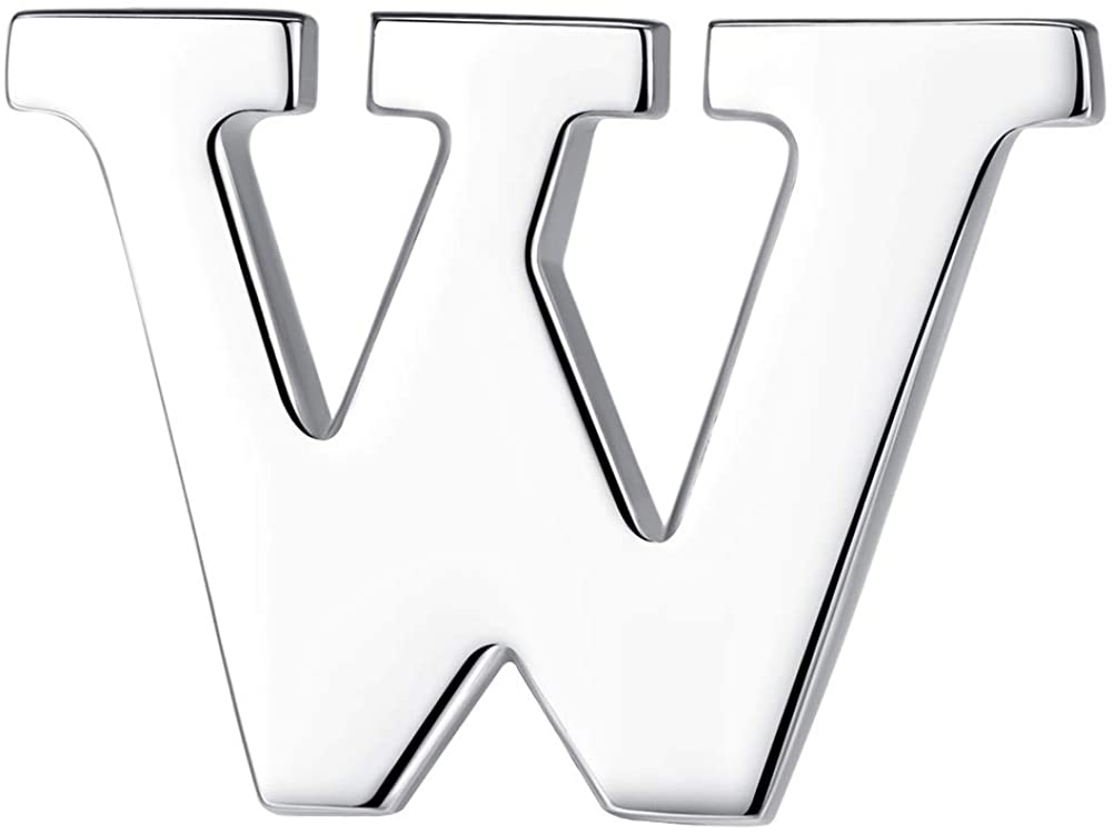 Personalized Initials Letter Lapel Pin Brooch (A-Z)