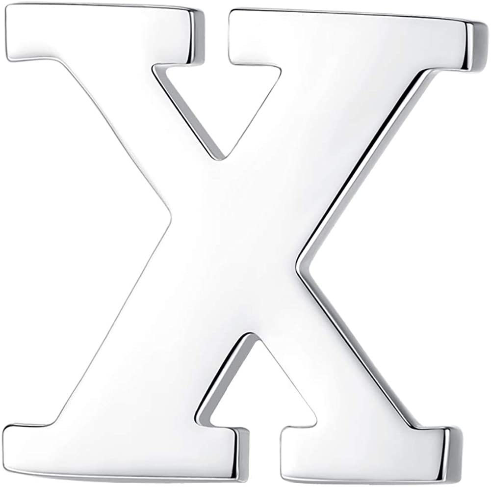 Personalized Initials Letter Lapel Pin Brooch (A-Z)