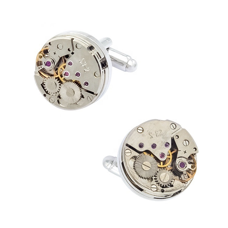 Watch Mechanism Cufflinks - SHOPWITHSTYLE