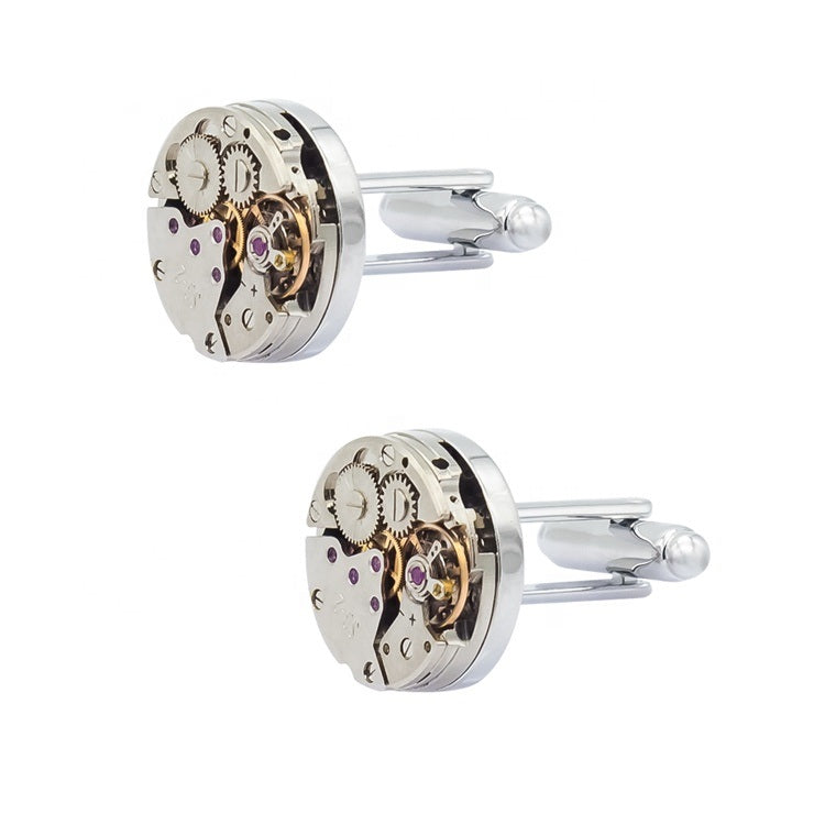Watch Mechanism Cufflinks - SHOPWITHSTYLE