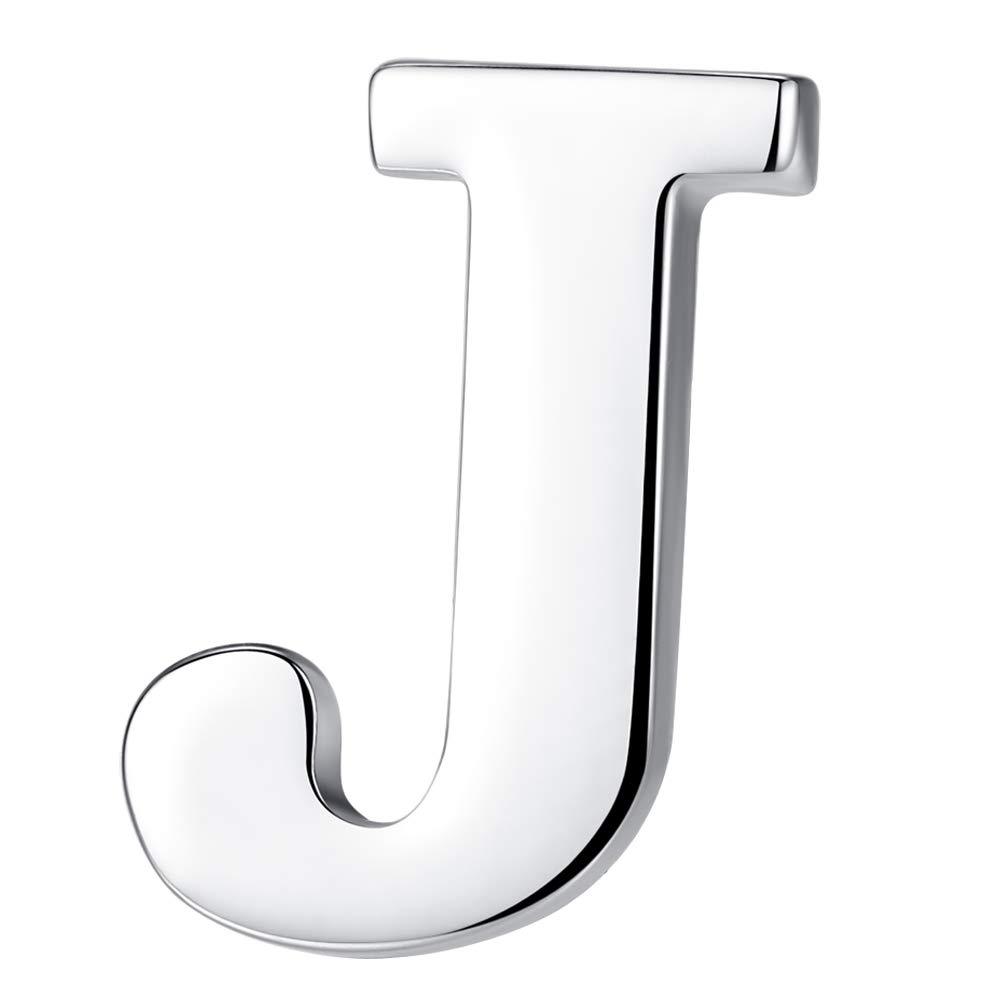 Albetro Personalized Initials Letter Lapel Pin Brooch (A-Z) - SHOPWITHSTYLE