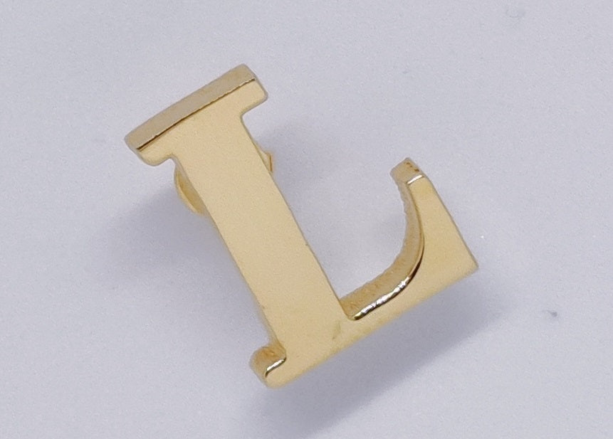 Personalized Gold Lapel Pin-Shopwithstyle