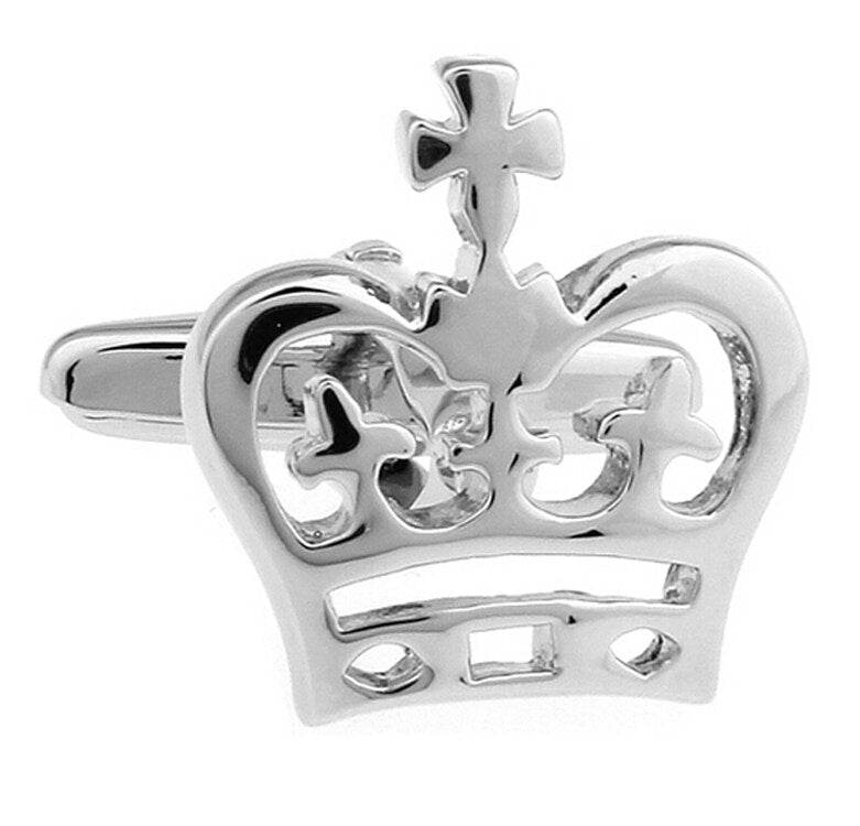 Crown Cufflinks for Men - SHOPWITHSTYLE