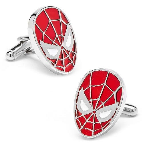 Button Up Red Metal Cuffinks for Men - SHOPWITHSTYLE