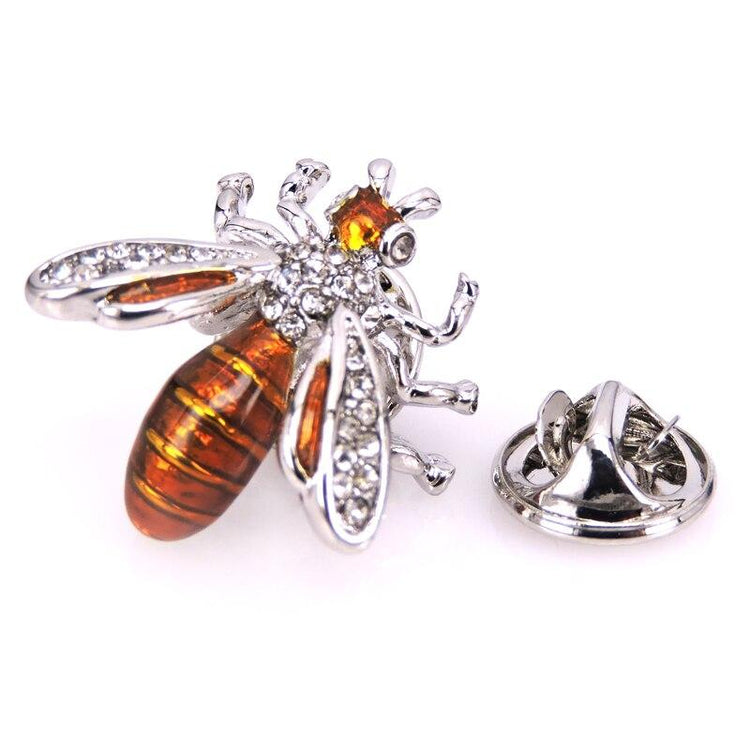 Honeybee Lapel Pin-SHOPWITHSTYLE