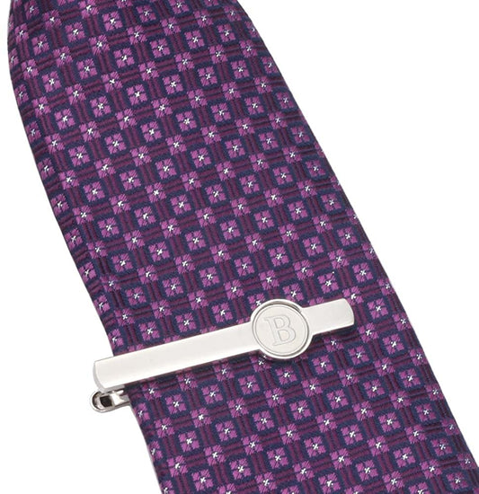 Premium Initial Personalized Letter B Tie Clip-SHOPWITHSTYLE