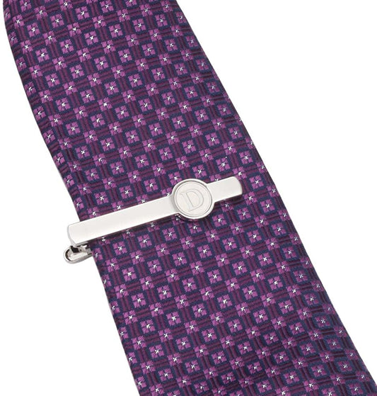 Premium Initial Personalized Letter D Tie Clip-SHOPWITHSTYLE