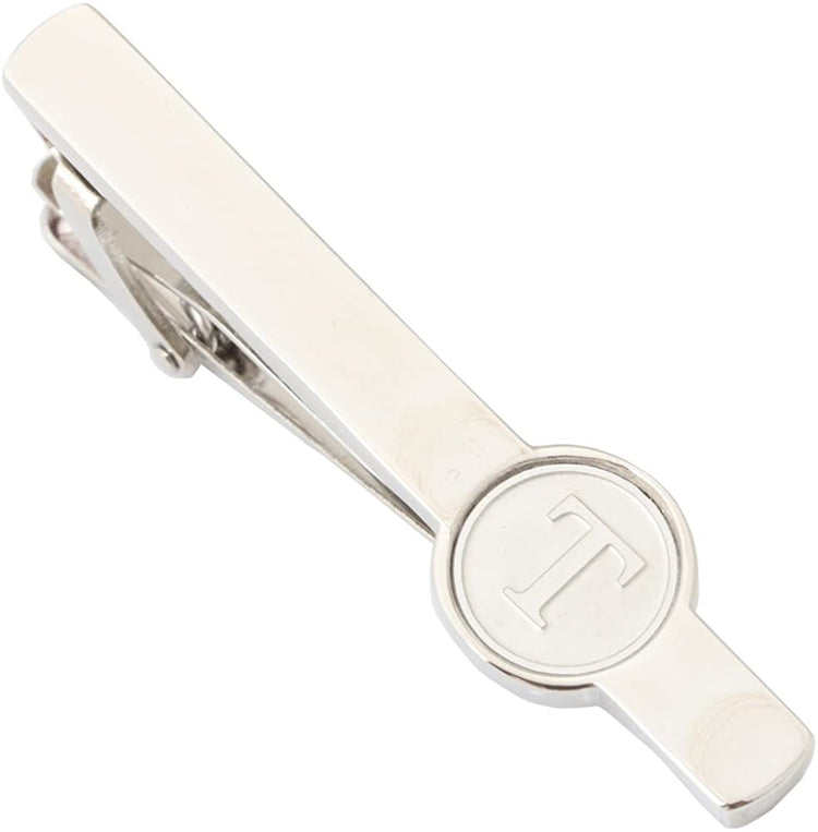 Premium Initial Personalized Letter T Tie Clip-SHOPWITHSTYLE