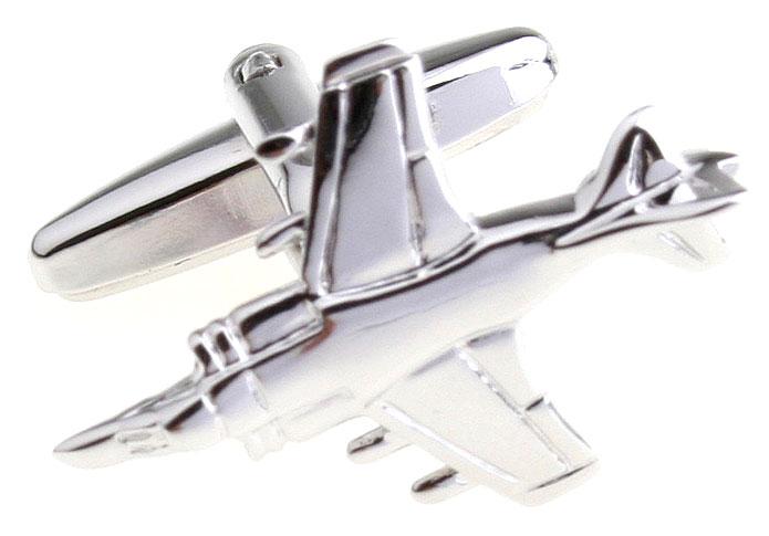 Fighter Jet Aircraft Cufflinks