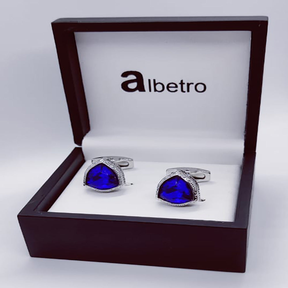 Luxury High End Blue Stone Cufflinks