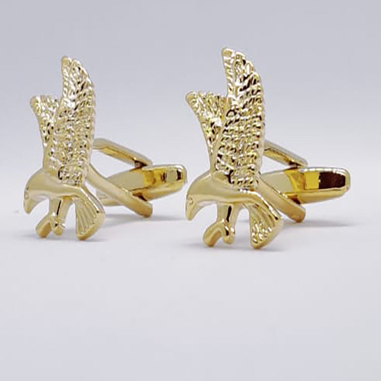 Gold Flying Eagle Cufflinks