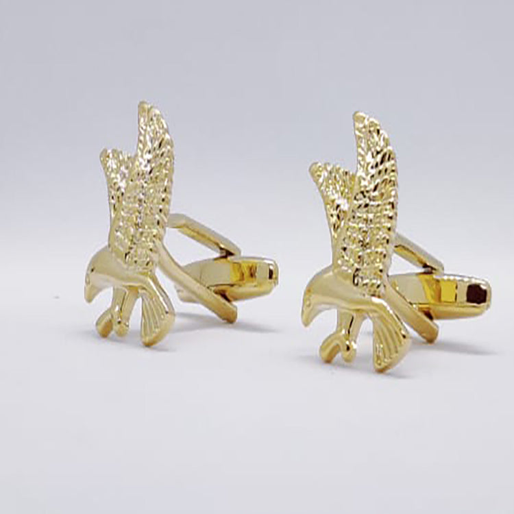 Gold Flying Eagle Cufflinks
