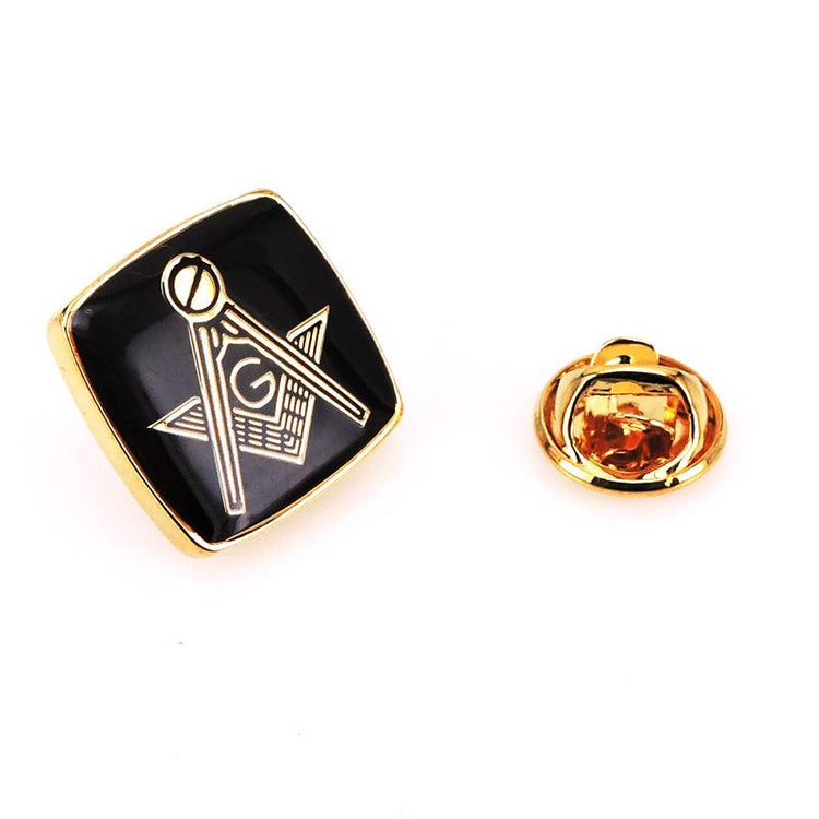 Masonic Square and Compass Lapel Pin- SHOPWITHSTYLE