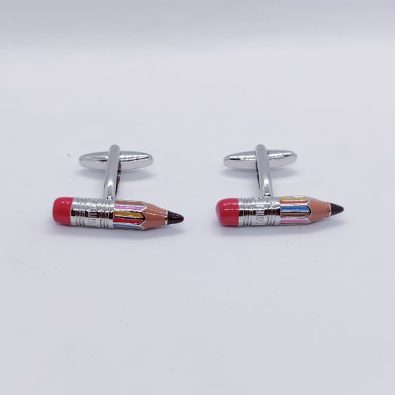 Multi Stripe Pencil Cufflinks