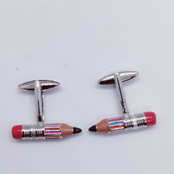Multi Stripe Pencil Cufflinks