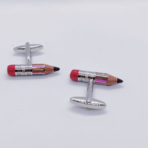 Multi Stripe Pencil Cufflinks