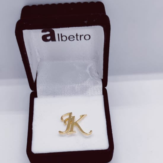 JK Initial Lapel Pin