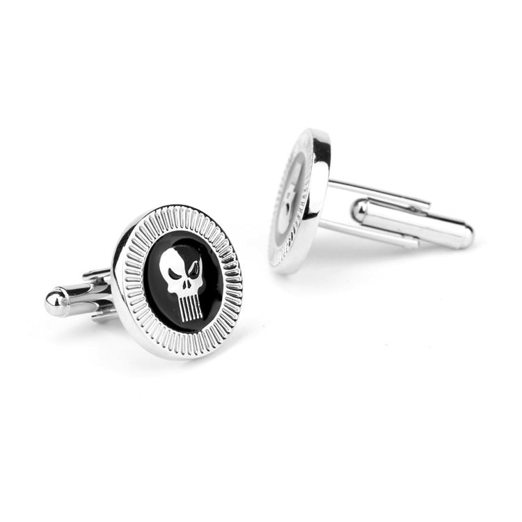 Skull Silver Metal Cuffinks for Men 18 - SHOPWITHSTYLE