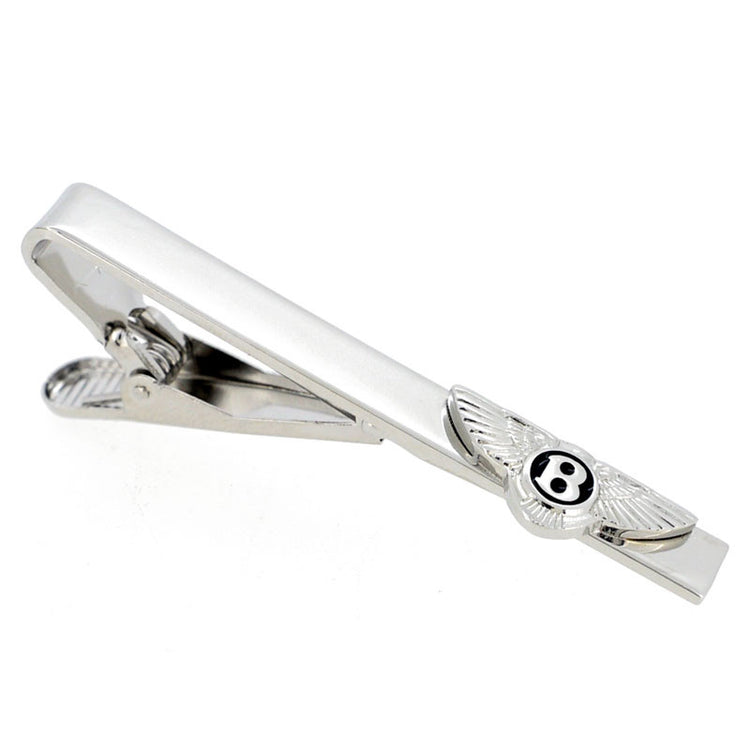 Silver Bentley Automotive Car Logo Tie Clip - SHOPWITHSTYLE
