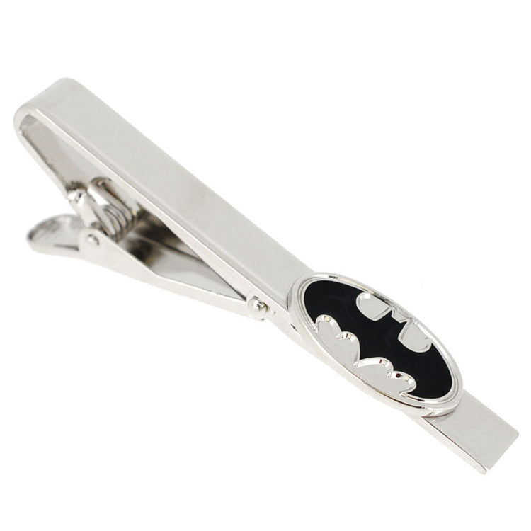 Black and Silver Batman Superhero Tie Clip - SHOPWITHSTYLE