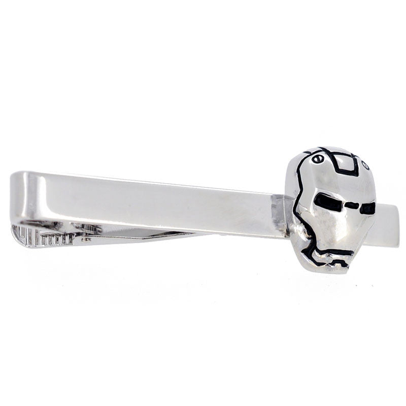 Silver Iron Man Tie Clip - SHOPWITHSTYLE