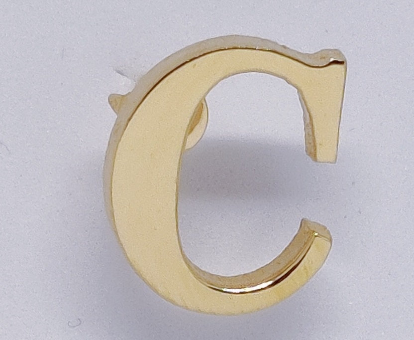 Personalized Gold Lapel Pin-Shopwithstyle